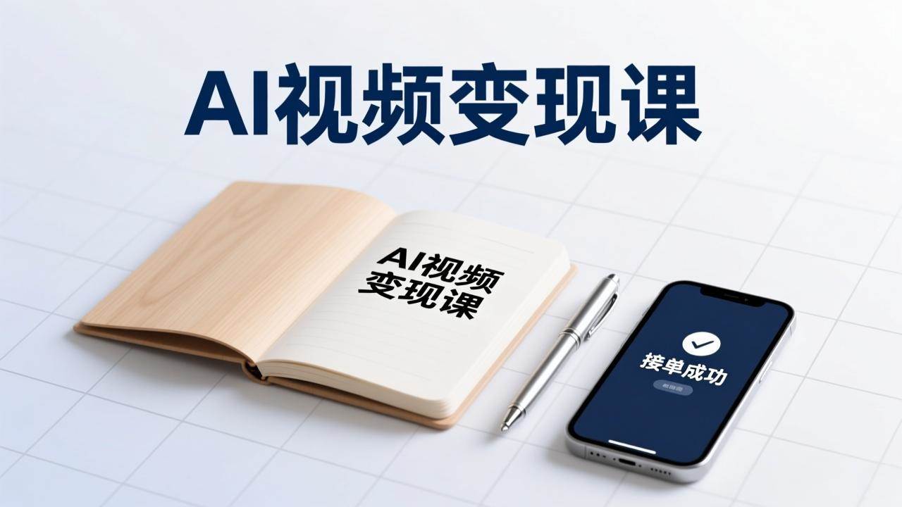 (1.11)AI视频变现课，学完即可创作短片、接商单，实现副业增收，单项目报价可达千元